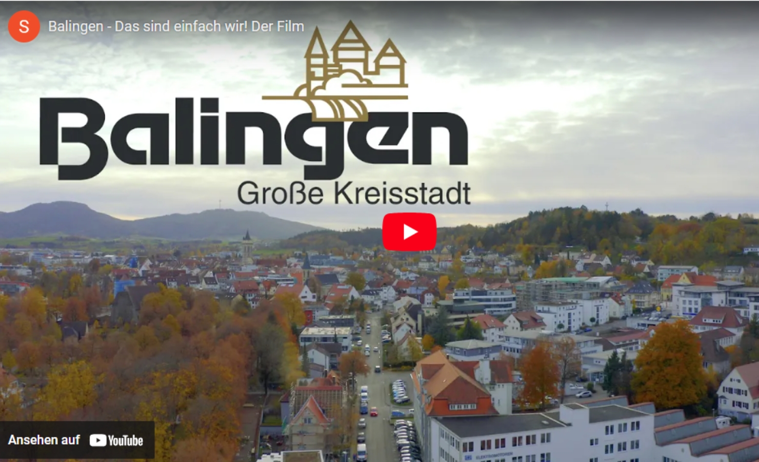 Screenshot Imagefilm Stadt Balingen